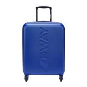 Suitcases K-Way , Blue , Unisex