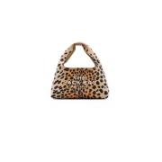 Dierenprint Trekkoordtas Marc Jacobs , Brown , Dames