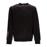 Zwart Crewneck Sweatshirt met Lineair Logo Timberland , Black , Heren