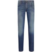 Stijlvolle Denim Jeans Dolce & Gabbana , Blue , Heren