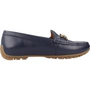 Stijlvolle Loafers met Kosmopolis + Grip Geox , Blue , Dames