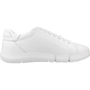 Stijlvolle Sneakers voor Actieve Levensstijl Geox , White , Heren