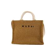 Cotton handbags Marni , Brown , Dames