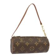 Pre-owned Canvas louis-vuitton-bags Louis Vuitton Vintage , Brown , Da...