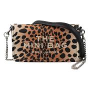 Cheetah Chain Mini Tas Marc Jacobs , Brown , Dames