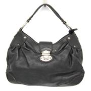 Pre-owned Leather louis-vuitton-bags Louis Vuitton Vintage , Black , D...