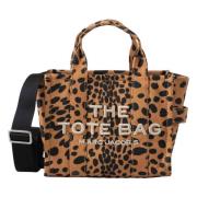 Luipaard Canvas Tote Tas Marc Jacobs , Brown , Dames