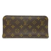 Pre-owned Canvas wallets Louis Vuitton Vintage , Brown , Dames