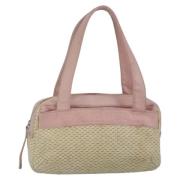 Pre-owned Canvas handbags Chanel Vintage , Pink , Dames