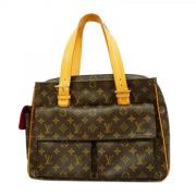 Pre-owned Fabric louis-vuitton-bags Louis Vuitton Vintage , Brown , Da...