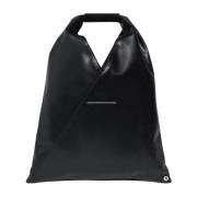 Zwarte handtas met driehoekige silhouet Maison Margiela , Black , Dame...