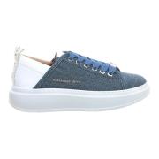 Wembley Sneakers Avio White Alexander Smith , Blue , Heren