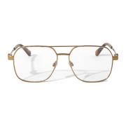 Metalen Optische Monturen Brilmontuur Stijl 7J Off White , Yellow , Da...