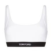 Wit Damesondergoed Ss25 Tom Ford , White , Dames