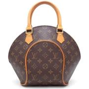 Pre-owned Canvas handbags Louis Vuitton Vintage , Brown , Dames