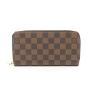 Pre-owned Canvas wallets Louis Vuitton Vintage , Brown , Dames