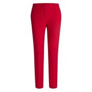 Rode Skinny Fit Broek met Stretch Hugo Boss , Red , Dames