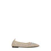 Beige Ballet Flats met Strass-details Tory Burch , Beige , Dames