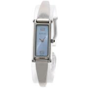 Pre-owned Glass watches Gucci Vintage , Blue , Dames