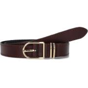 Rode leren riem voor dames Notre-v , Red , Dames