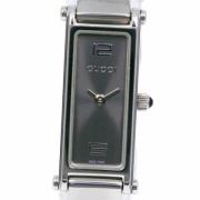 Pre-owned Glass watches Gucci Vintage , Gray , Dames