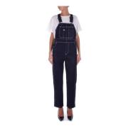 Denim Overall Jurk met Zakken Dickies , Blue , Dames