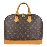 Pre-owned Canvas louis-vuitton-bags Louis Vuitton Vintage , Brown , Da...