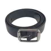 Pre-owned Leather belts Gucci Vintage , Black , Dames