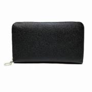 Pre-owned Leather wallets Bvlgari Vintage , Black , Unisex