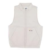 Sportkleding Geïsoleerd Vest Lt Orewood Bruin Nike , White , Heren