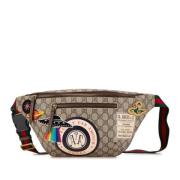 Pre-owned Canvas crossbody-bags Gucci Vintage , Brown , Dames