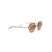 Pre-owned Fabric sunglasses Bvlgari Vintage , Brown , Dames