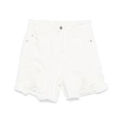 Witte Klassieke Five-Pocket Jeans Ermanno Scervino , White , Dames