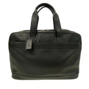 Pre-owned Leather handbags Coach Pre-owned , Black , Dames