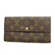 Pre-owned Fabric wallets Louis Vuitton Vintage , Brown , Dames