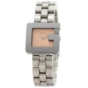 Pre-owned Stainless Steel watches Gucci Vintage , Orange , Dames