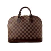 Pre-owned Canvas louis-vuitton-bags Louis Vuitton Vintage , Brown , Da...