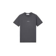 Katoenen Jersey Korte Mouw T-shirt Stone Island , Gray , Heren