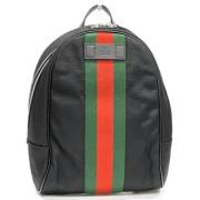 Pre-owned Canvas backpacks Gucci Vintage , Black , Dames