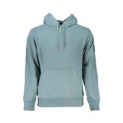 Groene katoenen hoodie Calvin Klein , Green , Heren