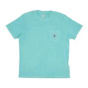 Zak Pigment Tee Lagune T-Shirt Element , Blue , Heren