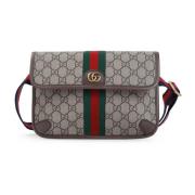 Stijlvolle heuptas in staal Gucci , Beige , Heren