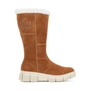 Bruine Casual Enkellaarzen voor Dames Rieker , Brown , Dames