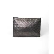 Pre-owned Fabric chanel-bags Chanel Vintage , Black , Dames