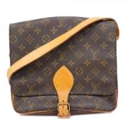 Pre-owned Fabric shoulder-bags Louis Vuitton Vintage , Brown , Dames