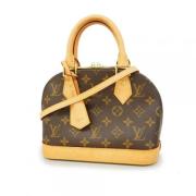 Pre-owned Canvas louis-vuitton-bags Louis Vuitton Vintage , Brown , Da...