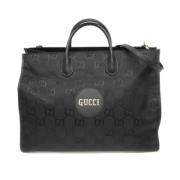 Pre-owned Canvas handbags Gucci Vintage , Black , Dames