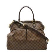 Pre-owned Canvas louis-vuitton-bags Louis Vuitton Vintage , Brown , Da...