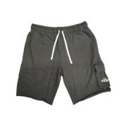 Zwarte Bermuda Shorts Ellesse , Black , Heren