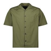 Korte mouwen overhemd lente-zomer collectie Prada , Green , Heren